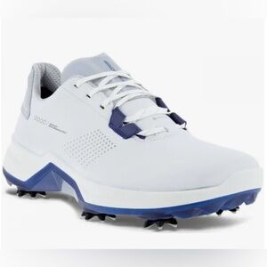 Ecco Men’s Golf Biom G5-Leather-White/Blue Depths-Size 9/9.5 NIB